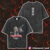 Iron Maiden Run For Your Lives Est 1975 World Tour 2025 Eddie In Prague Czechia Letnany Airport May 31 2025 Merch Unisex Two Sided Washed T-Shirt