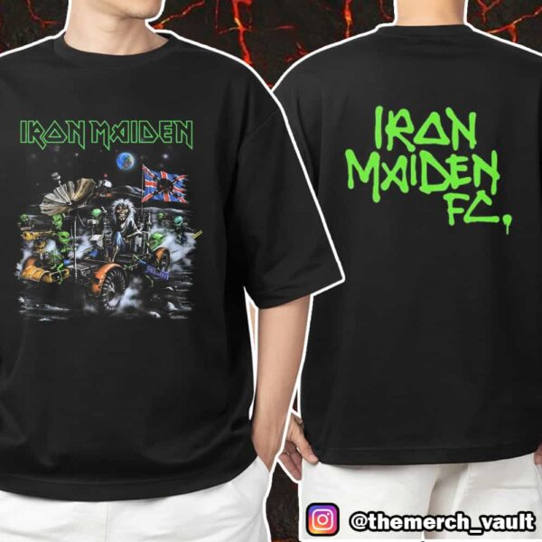 Iron Maiden FC Exclusive Eddie And The Aliens Unisex T-Shirt Merchandise
