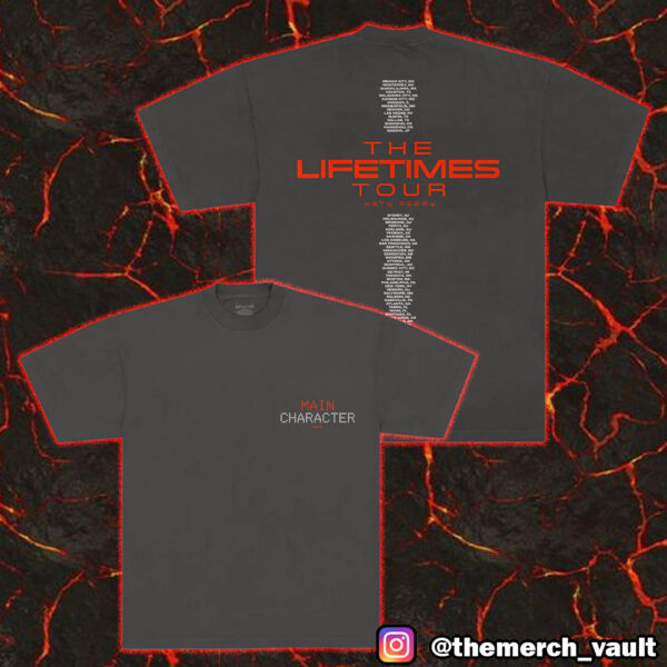 Katy Perry The Lifetimes Tour 2025 Main Characters Tour Merchandise Unisex T-Shirt