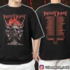 Kerry King The Skull Blast 2025 Tour Dates Eye Crosses Skull Tee Version Unisex T-Shirt Merchandise