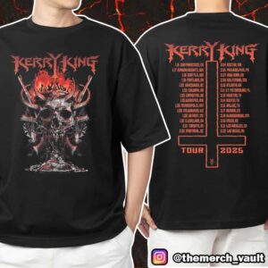 Kerry King The Skull Blast 2025 ITIN Tour Graphics North American Tour Dates Events Unisex T-Shirt Merchandise