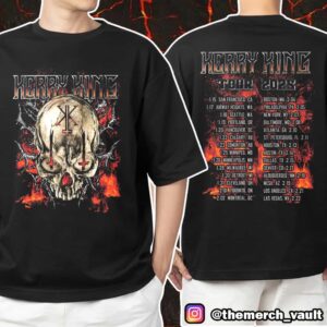 Kerry King The Skull Blast 2025 Tour Dates Eye Crosses Skull Tee Version Unisex T-Shirt Merchandise