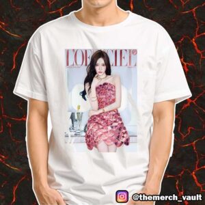L’Officiel Korea Special Issue 2025 Summer Cover Is Aespa Ningning Official YK Edition Merchandise Unisex T-Shirt