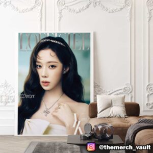 L’Officiel Korea Special Issue 2025 Summer Cover Is Aespa Winter Official YK Edition Canvas Poster