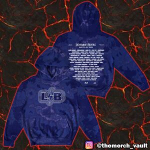 Lightning In A Bottle 2025 Tie Dye Line Up Unisex Hoodie