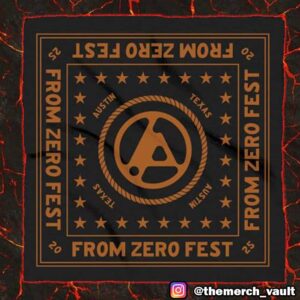 Linkin Park Austin Texas From Zero Fest 2025 Vintage Bandana Accessories For Shirt And Pants, Head Wraps