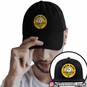 Linkin Park Austin Texas From Zero Fest 2025 Vintage Linkinpork Logo Hat-Cap