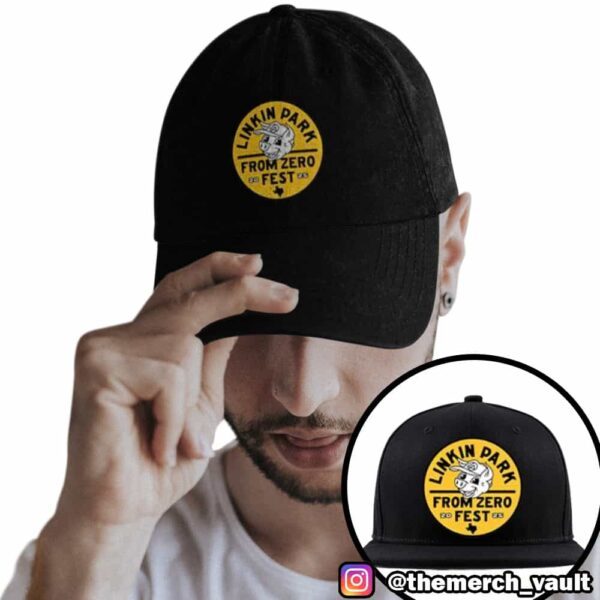 Linkin Park Austin Texas From Zero Fest 2025 Vintage Linkinpork Logo Hat-Cap