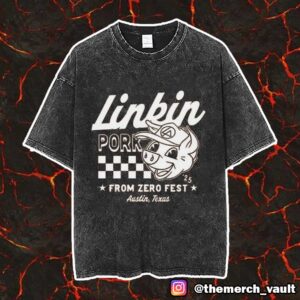 Linkin Park Austin Texas From Zero Fest 2025 Vintage Linkinpork Vintage Washed Unisex T-Shirt
