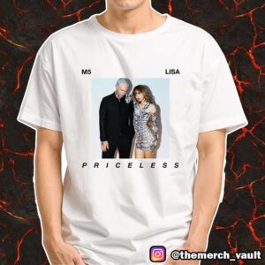 Lisa Blackpink And Maroon 5 Collab New Single Priceless Cover Merchandise Unisex T-Shirt