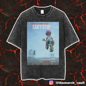 Love Death Robots Can’t Stop Movie Netflix Poster May 15 2025 Unisex Vintage Washed T-Shirt