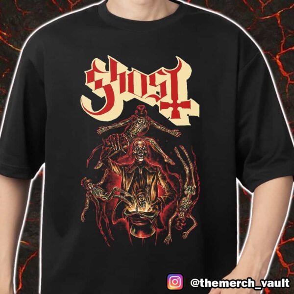 Magician New Official Design For The Band Ghost By Noah Cutter Meihoff Merch Unisex T-Shirt