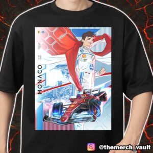 Making Our Way To Monaco GP 2025 Charles Lecler Cover Art By Valeria Favoccia Merch Unisex T-Shirt
