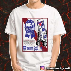 May The Fourth Be With You Star Wars Anniversary 2025 Loyal Legion Beer Hall Poster Event Merchandise Unisex T-Shirt