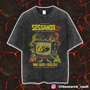 Maynard James Keenan’s 61st Birthday Celebration Sessanta V2.0 Triple Thrills Concert At Walmart AMP Rogers AR May 2nd 2025 Event Tee Unisex Vintage Washed T-Shirt