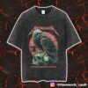 AC/DC PWR Tour North American May 20 2025 Poster Event At The Dive Bar Pop Up And Nissan Stadium Nashville Tennesee Artwork By Status Serigraph Vintage Washed Unisex T-Shirt