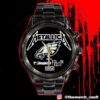 Motorhead x Blackcraft Spades Merch Time Teller Black Stainless Steel Watch