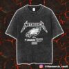 Iron Maiden FC Exclusive Eddie And The Aliens Merch Unisex Two Sided Washed T-Shirt