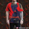 Katy Perry The Lifetimes Tour 2025 With Tour Stops Print On Back All Over Print T-Shirt