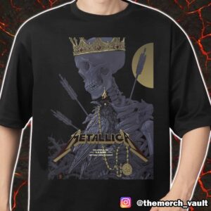 Metallica M72 Sonic Temple Event Poster By Vance Kelly May 9 2025 At Historic Crew Stadium No Repeat Weekend Merch Unisex T-Shirt