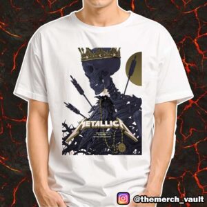 Metallica M72 Sonic Temple Event Poster By Vance Kelly May 9 2025 At Historic Crew Stadium No Repeat Weekend Merch Unisex T-Shirt