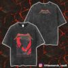 AC/DC PWR UP Tour Let There Be Rock Landover May 12 2025 At Northwest Stadium North America Tour Unisex Washed T-Shirt