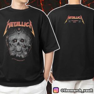 Metallica M72 Sonic Temple Pop-Up Tee Columbus North American Tour May 9 2025 Two Sided Unisex T-Shirt Merchandise