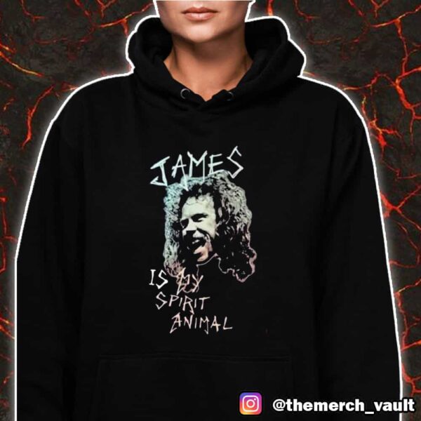 Metallica Official James Hetfield Is My Spirit Animal M72 Syracuse Pop Up 2025 At JMA Wireless Dome Merch Unisex T-Shirt