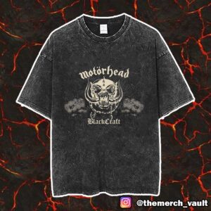 Motorhead x Blackcraft Iron Fist Vintage Washed Unisex T-Shirt