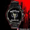 Metallica Album Artwork …And Justice For All Time Teller Black Stainless Steel Watch