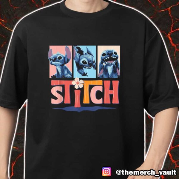 New Lilo And Stitch Merch Cute Stitch Moment New Live Action Movie 2025 Merch Unisex T-Shirt