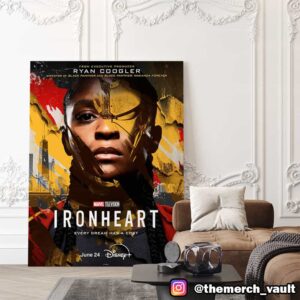 New Poster For Ironheart From Exclusive Producer Ryan Coogler New Marvel Studios Movie 2025 Poster Every Dream Has A Cost Poster Canvas Home Decor