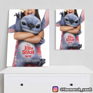 New Poster For The Live-action Lilo And Stitch May 23 2025 Poster Canvas