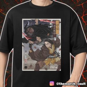 New Star Wars Celebration Japan 2025 Badge Art Final Reveal Characters Master Sol vs The Stranger Artwork  Merch Unisex T-Shirt