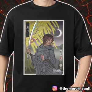 New Star Wars Celebration Japan 2025 Badge Art Final Reveal Characters Osha Aniseya Artwork Merch Unisex T-Shirt