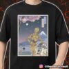 New Star Wars Celebration Japan 2025 Badge Art Final Reveal Characters Rey vs Kylo Ren Artwork Merch Unisex T-Shirt
