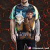 Metallica M72 Landover North American Tour May 28 2025 At Northwest Stadium Maryland Skull NFL Washington Commanders Poster Artwork Pop Up By Ian Williams 3D Graphic Unisex T-Shirt
