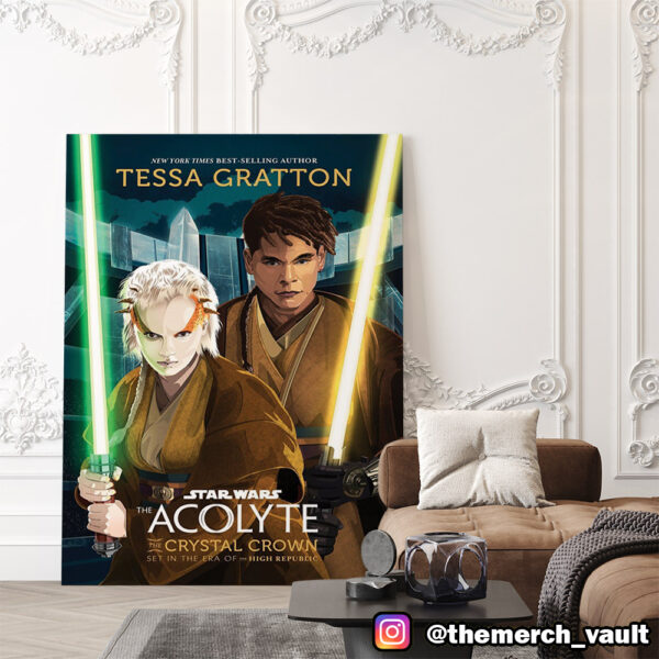 New York Times Best-Selling Author Tessa Gratton The Acolyte Star Wars New Cover Art For Upcoming Novel Poster Canvas Home Decor