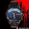 Metallica M72 Landover Splatter Vinyl 72 Seasons Pop Up Exclusive May 28 2025 Washington DC Northwest Stadium Time Teller Black Stainless Steel Watch