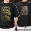 Black Flag European Tour 2025 Tour Dates Backprint Unisex T-Shirt Merchandise
