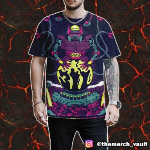 Official 311 Band Event Poster May 13 2025 At Soundstage At Graceland Memphis TN And May 15 2025 At The Signal Chattanooga TN All Over Print Graphic T-Shirt, Hoodie