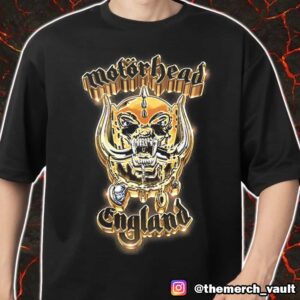 Official EMP Merchandise Motorhead 50th Gold Warpig Merch Unisex T-Shirt