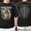 Coheed And Cambria The Infinite Arc Tour 2025 With Tour Dates Print On Back Unisex T-Shirt Merchandise