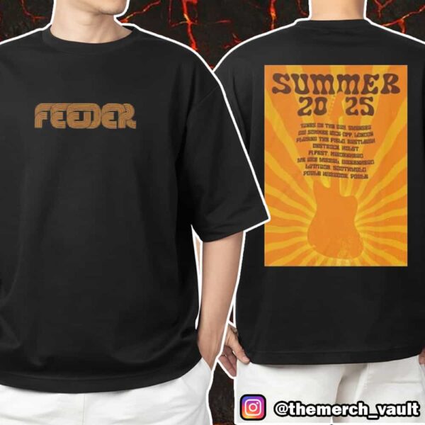 Official Feeder New Drop Summer 2025 Festival Limited Edition Unisex T-Shirt Merchandise