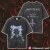 Official Ghost Band Merch Pop Up Store Exclusive Items Skeletour World Tour May 11 2025 At Praha Czechia Merch Unisex Two Sided Washed T-Shirt