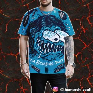 Official Jack White I’m Bombing Out Poster For The Commodore Ballroom Vancouver BC May 22 2025 Artwork By Gary Pullin All Over Print Graphic T-Shirt, Hoodie