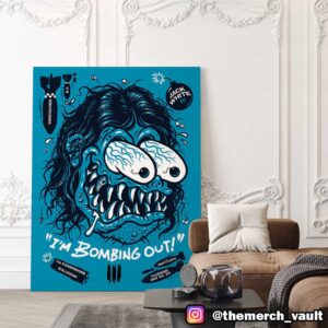 Official Jack White I’m Bombing Out Poster For The Commodore Ballroom Vancouver BC May 22 2025 Artwork By Gary Pullin Poster Canvas Home Decor