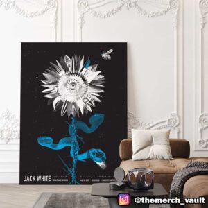 Official Jack White Poster Show May 24 2025 At Edgefield Concerts On The Lawn Poster Canvas Home Decor