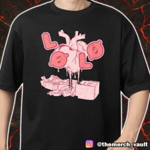 Official LØLØ Merchandise Robot Heart Design Art By dxvidesigns Unisex T-Shirt