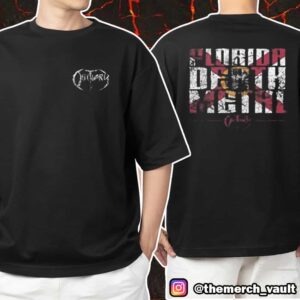 Official Obituary Band Cause Of Death 35 Year Anniversary 2025 Tour Florida Death Metal Unisex T-Shirt Merchandise